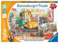 tiptoi® Puzzle für kleine Entdecker: Baustelle - Ravensburger - tiptoi® Puzzle / Kinderpuzzle