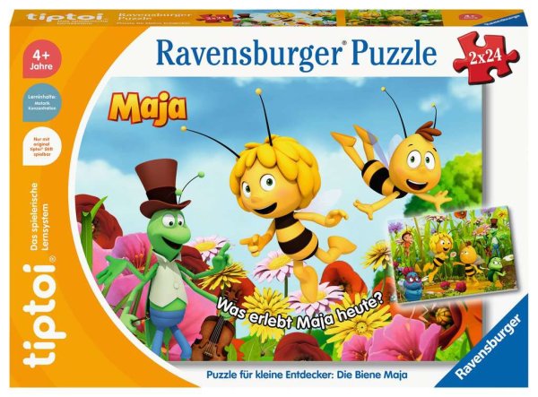 tiptoi® Puzzle für kleine Entdecker: Die Biene Maja - Ravensburger - tiptoi® Puzzle / Kinderpuzzle