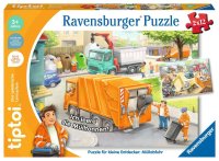 tiptoi® Puzzle für kleine Entdecker: Müllabfuhr - Ravensburger - tiptoi® Puzzle / Kinderpuzzle