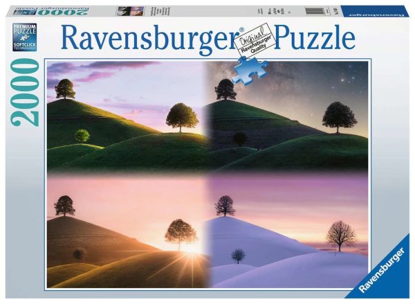 Stimmungsvolle Bäume und Berge - Ravensburger - Puzzle für Erwachsene