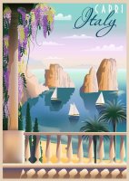 Postcard from Capri, Italy - Ravensburger - Puzzle...