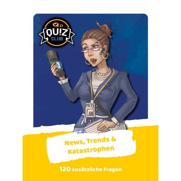 Quiz Club DE - Charakter Pack News, Trends & Katastrophen