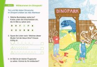 Leserabe Rätselspaß Zauber-Malrätsel zum Lesenlernen: Dinos (Vor-Lesestufe)