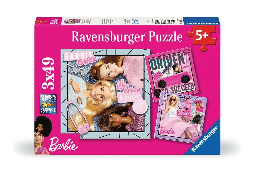 Puzzle - Inspiriere die Welt! - 3 X 49 Teile Puzzles, 12,99