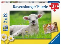 Puzzle - Unsere Bauernhoftiere - 2 x 12 Teile Puzzles