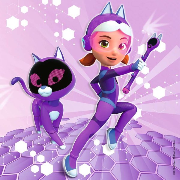 Puzzle - Matt, Jia und Emma - 3 X 49 Teile Puzzles