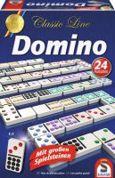 Classic Line, Domino, mit extra großen Spielfiguren