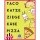 Taco Katze Ziege Käse Pizza