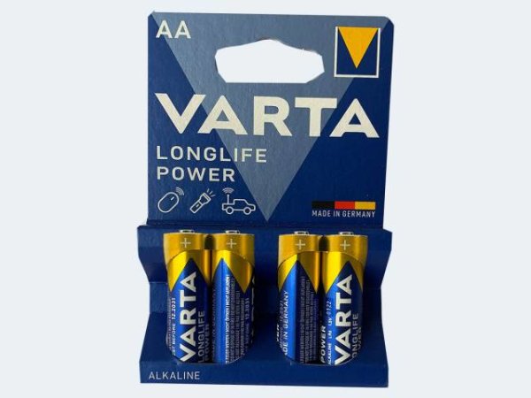 4 VARTA Mignon 1,5 AA Alkaline Longlife LR6