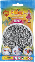 Hama 1000 Perlen grau
