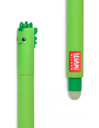 ERASABLE PEN - DINO - GREEN INK