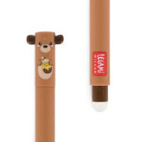 ERASABLE GEL PEN - TEDDY BEAR - 0,7 MM - RED INK