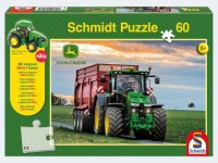 Puzzle - 8370R Traktor, 60 Teile, mit Add-on (SIKU Traktor)
