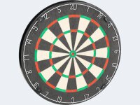 VIVA Dartboard Bristle EXPERTE 46cm/Turnier-Board