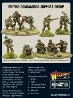 Bolt Action - Commandos Support Group (HQ, Mortar & MMG)