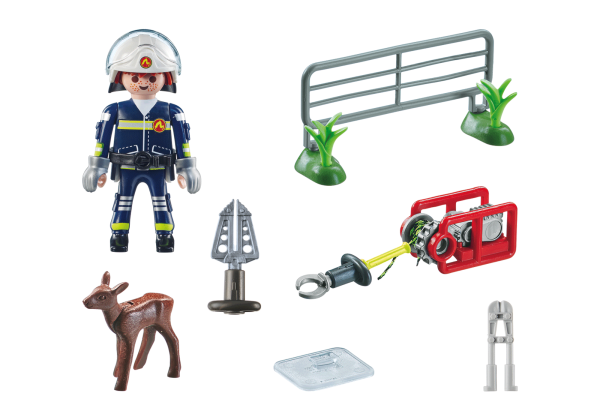 Feuerwehr-Tierrettung - PLAYMOBIL 71467