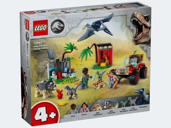 LEGO Jurassic World Rettungszentrum für Baby-Dinos - 76963