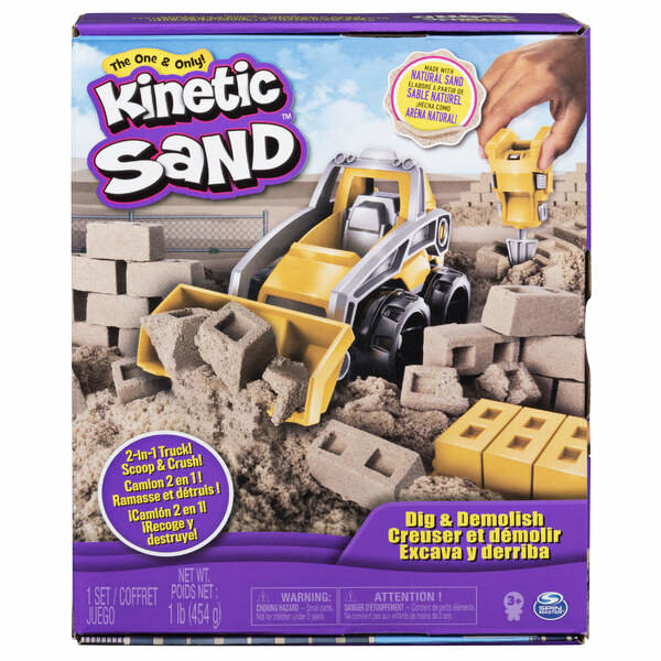 Kinetic Sand Dig and Demolish (454g)