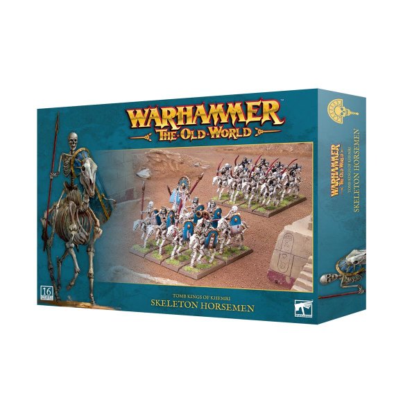 THE OLD WORLD: TOMB KINGS OF KHEMRI - SKELETON HORSEMEN