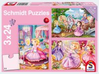 Puzzle - Märchenhafte Prinzessin3x24
