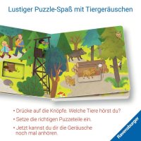 Hör hin, spiel mit! Mein Puzzle-Soundbuch: Tierkinder