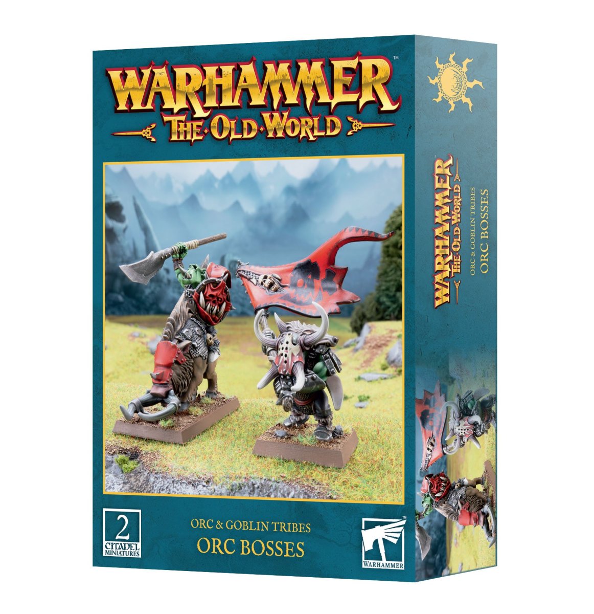Warhammer Old World, Orc, Ork, Limited, NIB, boss, Bawla