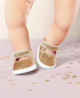Baby Annabell Schuhe Gold+Einlagen, 43cm
