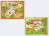 Puzzle - 2erSet RAPU Zoo16T/Bauern