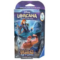 Disney Lorcana: Ursulas Return - Starter Deck Sapphire and Steel (Englisch)