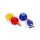 3 IS BETTER THAN 1 - 3-IN-1 HIGHLIGHTER - SPACE - MULTICOLOR INK
