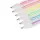 SPRING IS IN THE AIR - SET OF 6 MINI GEL PENS - PASTEL COLOURS - 1 MM - MULTICOLOR INK