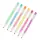 SPRING IS IN THE AIR - SET OF 6 MINI GEL PENS - PASTEL COLOURS - 1 MM - MULTICOLOR INK