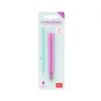 2 PCS LOVELY FRIENDS REFILL - 0,5 MM - PURPLE INK