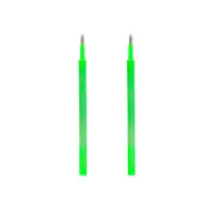 2 PCS LOVELY FRIENDS REFILL - 0,5 MM - NEON GREEN INK