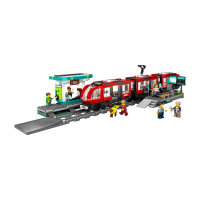 LEGO City Straßenbahn mit Haltestelle - 60423