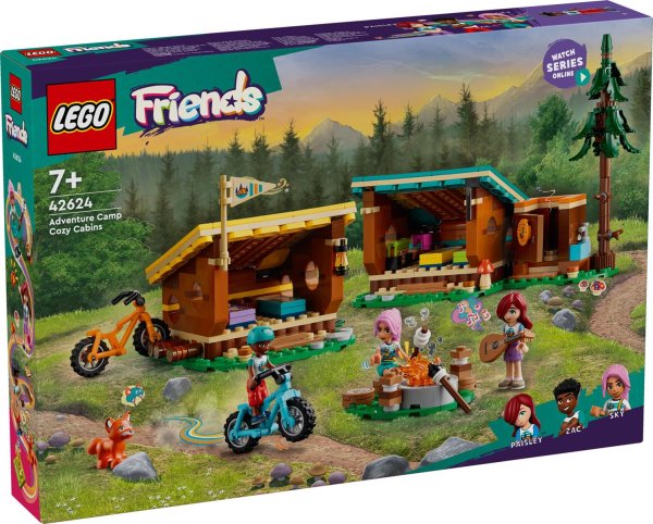 LEGO Friends Gemütliche Hütten im Abenteuercamp