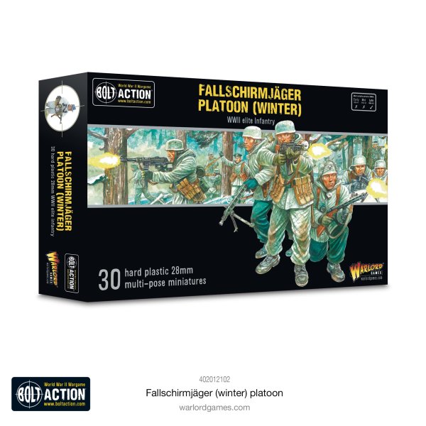Bolt Action - Fallschirmjäger platoon (winter) 2024