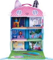 Gabbys Dollhouse: Puppenhaus mit 3 Figuren und Lift, 41 cm
