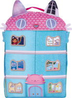 Gabbys Dollhouse: Puppenhaus mit 3 Figuren und Lift, 41 cm