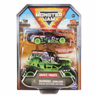 Monster Jam - Monster Jam Truck & Racecar 2-Pack