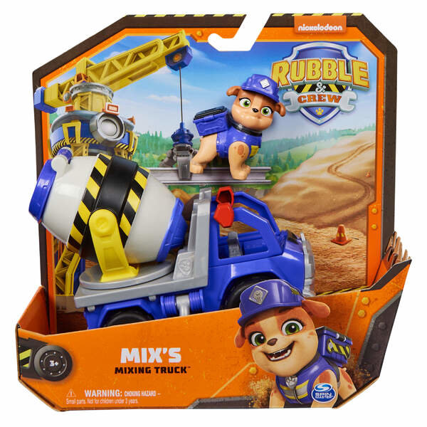 Rubbles Rig Paw Patrol / Rubble Crew -Rubble & Crew Core Vehicle Mix, 16,99