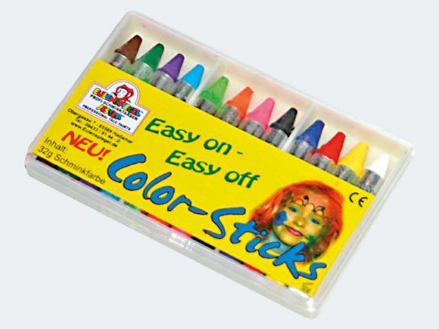12 Schmink Color Sticks | Spielebude Bocholt, 6,99