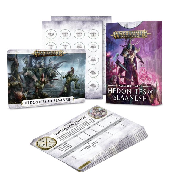 WARSCROLLS: HEDONITES OF SLAANESH (DEU)