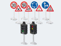 Siku - Ampeln mit Verkehrsschildern