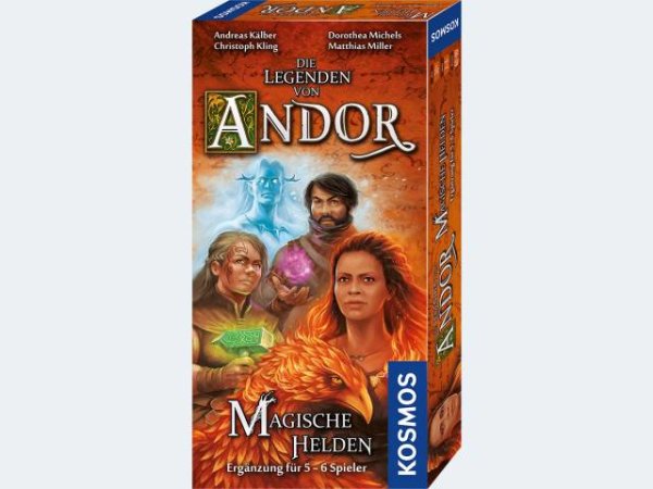 Andor - Magische Helden Ergänzung 5/6 Spieler